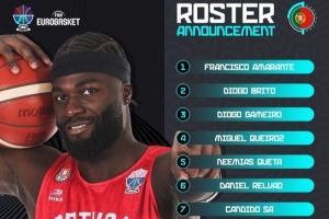 葡萄牙男篮欧锦赛12人大名单公布 凯尔特人中锋科塔领衔
