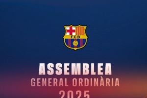 巴萨10月19日召开线上会员大会，进行财务报告、预算审批等事项